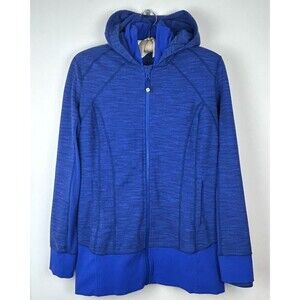 Lululemon Daily Practice Naval Blue Jacket Size 12